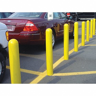 Bollard Cover 27 In Yellow MPN:BPD-YL-6-27-C-12