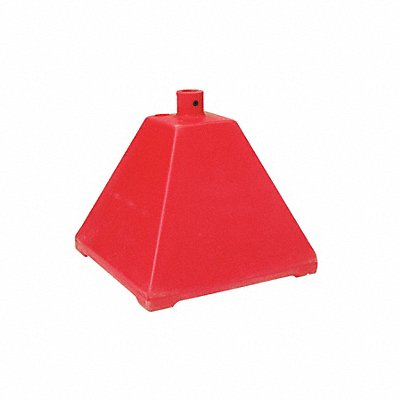 Sign Base w/Post Pyramid Base Shape MPN:BPB-RD