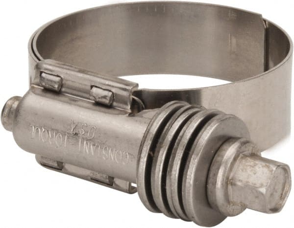 Worm Gear Clamp: SAE 20, 13/16 to 1-3/4