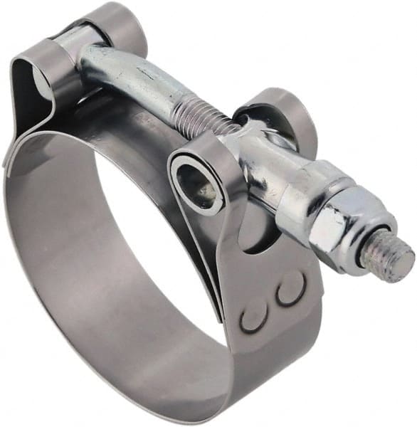 T-Bolt Hose Clamp: 1.75 to 2