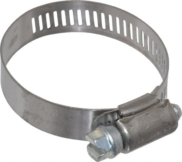 Worm Gear Clamp: SAE 24, 1-1/16 to 2