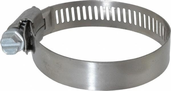 Worm Gear Clamp: SAE 28, 1-5/16 to 2-1/4