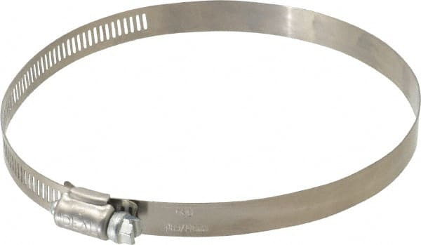 Worm Gear Clamp: SAE 80, 3-1/2 to 5-1/2