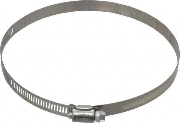 Worm Gear Clamp: SAE 96, 4-1/2 to 6-1/2