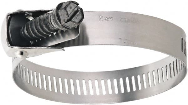 Worm Gear Clamp: SAE 188, 2 to 12-1/4