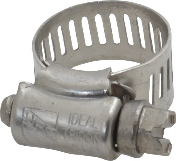 Worm Gear Clamp: SAE 6, 3/8 to 7/8