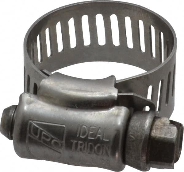 Worm Gear Clamp: SAE 8, 7/16 to 1