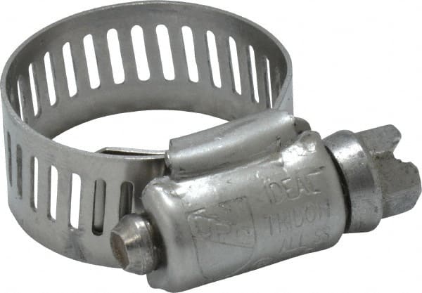 Worm Gear Clamp: SAE 10, 9/16 to 1-1/16