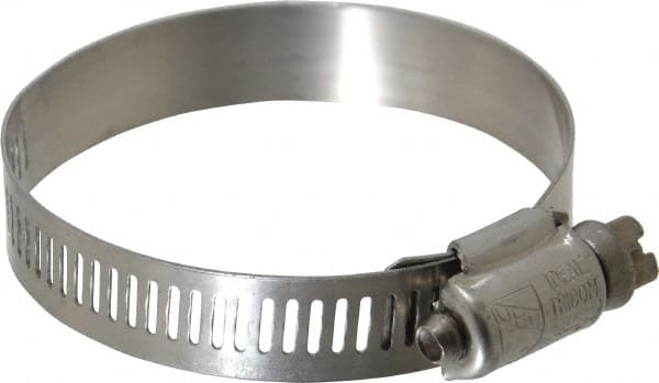 Worm Gear Clamp: SAE 32, 1-9/16 to 2-1/2