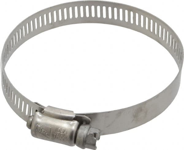 Worm Gear Clamp: SAE 40, 2-1/16 to 3