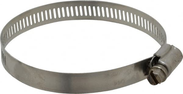 Worm Gear Clamp: SAE 44, 2-5/16 to 3-1/4