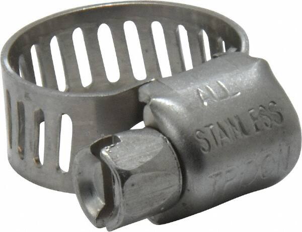 Worm Gear Clamp: SAE 4, 5/16 to 5/8