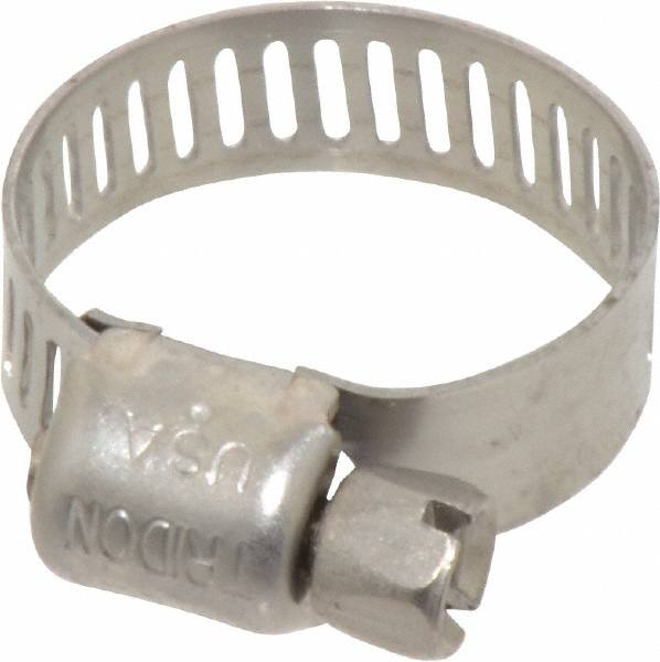 Worm Gear Clamp: SAE 6, 5/16 to 7/8