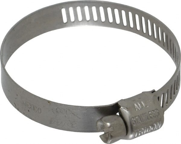 Worm Gear Clamp: SAE 20, 7/8 to 1-3/4