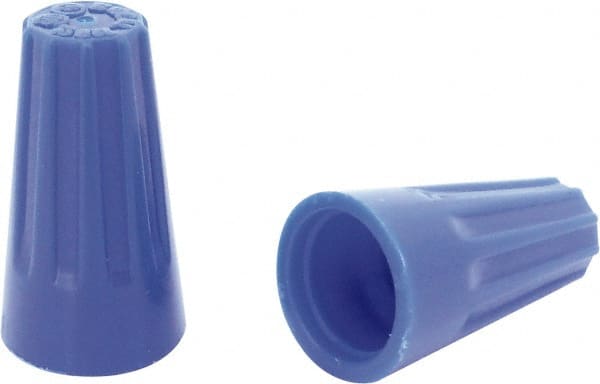 Standard Twist-On Wire Connector: Blue, Flame-Retardant, 2 AWG MPN:30-072