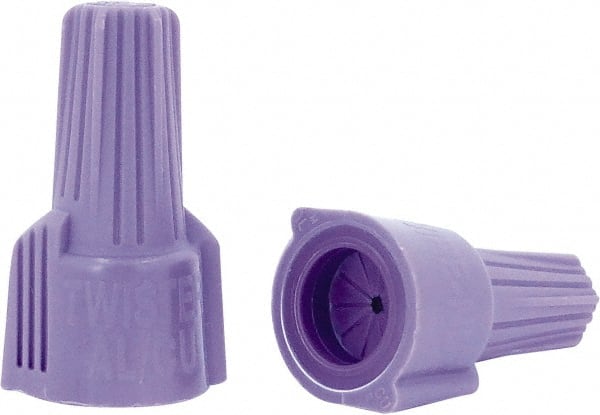 Wing Twist-On Wire Connector: Purple, Corrosion-Resistant MPN:30-165