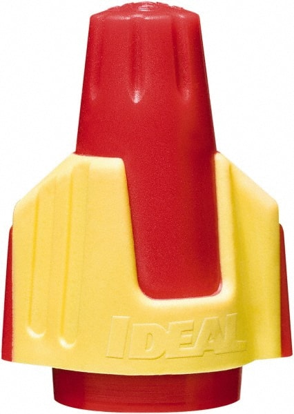 Wing Twist-On Wire Connector: Red & Yellow, Flame-Retardant, 2 AWG MPN:30-244J