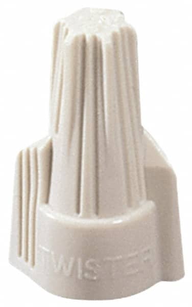 Wing Twist-On Wire Connector: Tan, Flame-Retardant, 3 AWG MPN:30-341