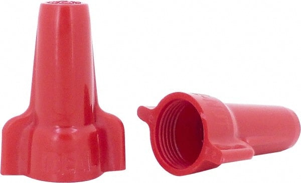 Wing Twist-On Wire Connector: Red, Flame-Retardant, 2 AWG MPN:30-452
