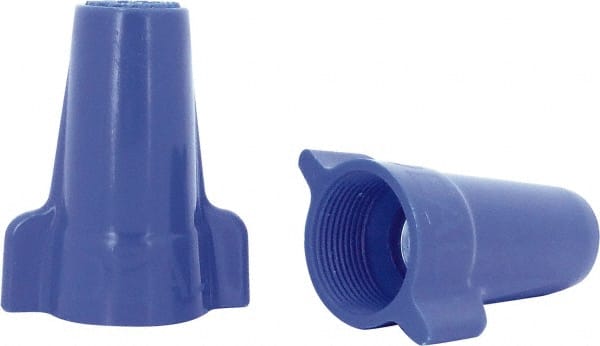 Wing Twist-On Wire Connector: Blue, Flame-Retardant, 3 AWG MPN:30-454