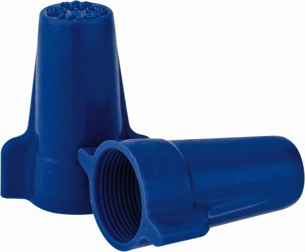 Wing Twist-On Wire Connector: Blue, Flame-Retardant, 3 AWG MPN:30-554