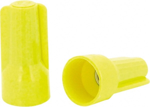 Standard Twist-On Wire Connector: Yellow, Flame-Retardant, 3 AWG MPN:B1-250JR