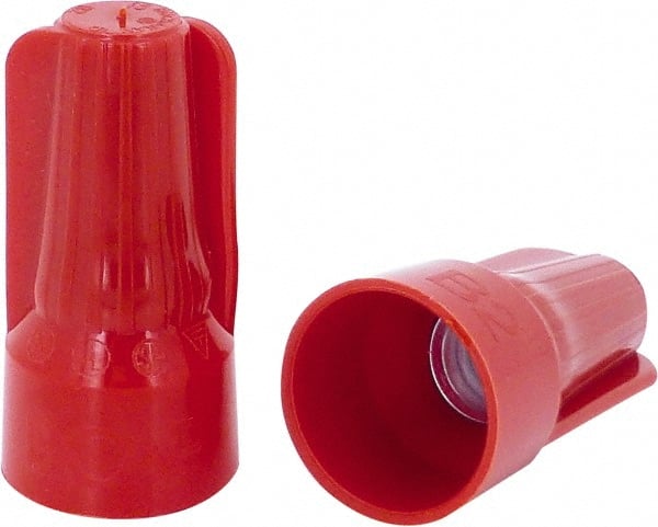 Standard Twist-On Wire Connector: Red, Flame-Retardant, 2 AWG MPN:B2-350JR