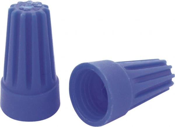 Standard Twist-On Wire Connector: Blue, Flame-Retardant, 3 AWG MPN:WT2-1