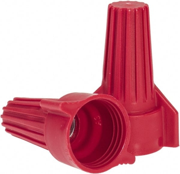 Wing Twist-On Wire Connector: Red, Flame-Retardant, 2 AWG MPN:WT52-B