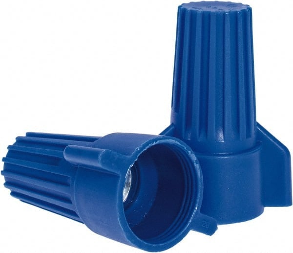 Wing Twist-On Wire Connector: Blue, Flame-Retardant, 3 AWG MPN:WT54-B