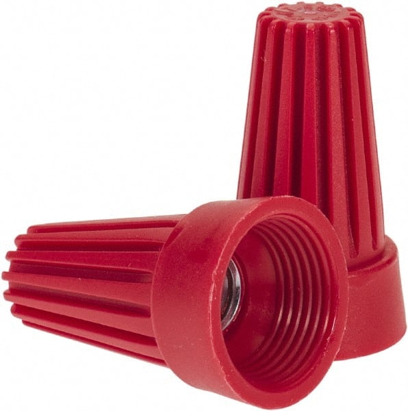 Standard Twist-On Wire Connector: Red, Flame-Retardant, 2 AWG MPN:WT6-B