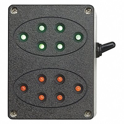 Interior Traffic Lights Plastic Black MPN:60-5412-U