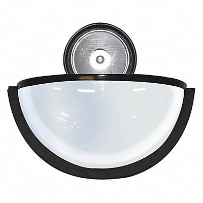 Dome Mirror Black w/Magnet MPN:70-1140