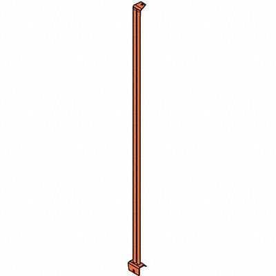 Barrier System Fence Guide Steel Orange MPN:70-6032