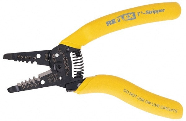 Wire Stripper: 16 AWG to 8 AWG Max Capacity MPN:45-615