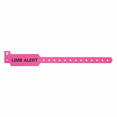 ID Wristband 10-1/4in L Limb Alert PK500 MPN:P3DM-204-07