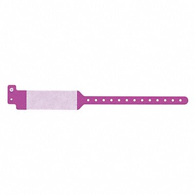 ID Wristband Cover Seal Purple PK500 MPN:P4M-36