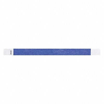 ID Wristband Adhesive Blue PK500 MPN:T3-45