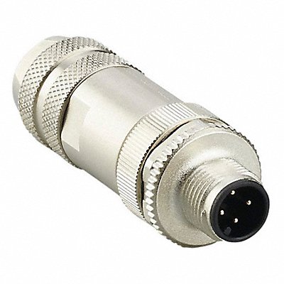 Wireable M12 connector MPN:E12261