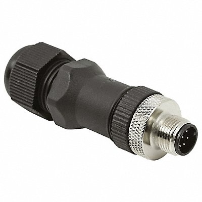 Wireable M12 connector MPN:E18343