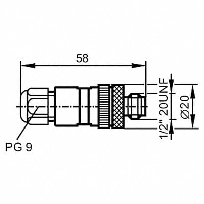 Wireable 1/2 connector MPN:L34104