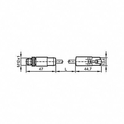 Ethernet Cable 2 m Cable Length MPN:ZH4115