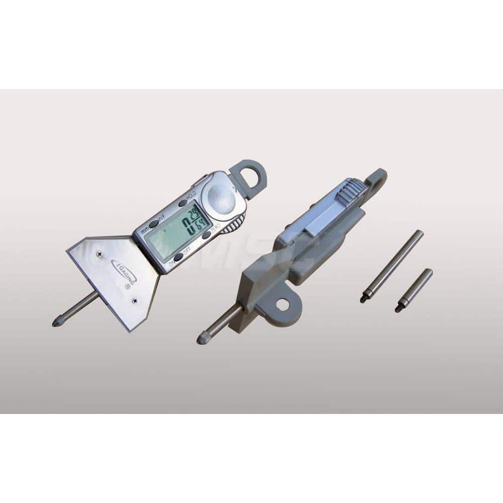 Electronic Depth Gages, Minimum Measurement (mm): 0, Maximum Measurement (Decimal Inch): 4, Maximum Measurement (mm): 100, Resolution (mm): 0.01 MPN:35-0904