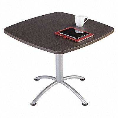 Square Table Gray Walnut 36 in W MPN:69724