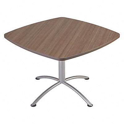 Square Table Banded Teak 42 in W MPN:69747