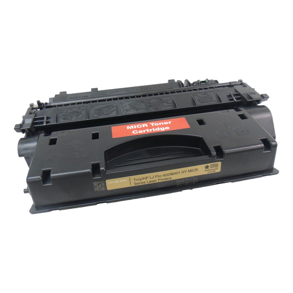 IPW Preserve Remanufactured Black High Yield MICR Toner Cartridge Replacement For HP CF280X, 745-80X-ODP MPN:745-80X-ODP