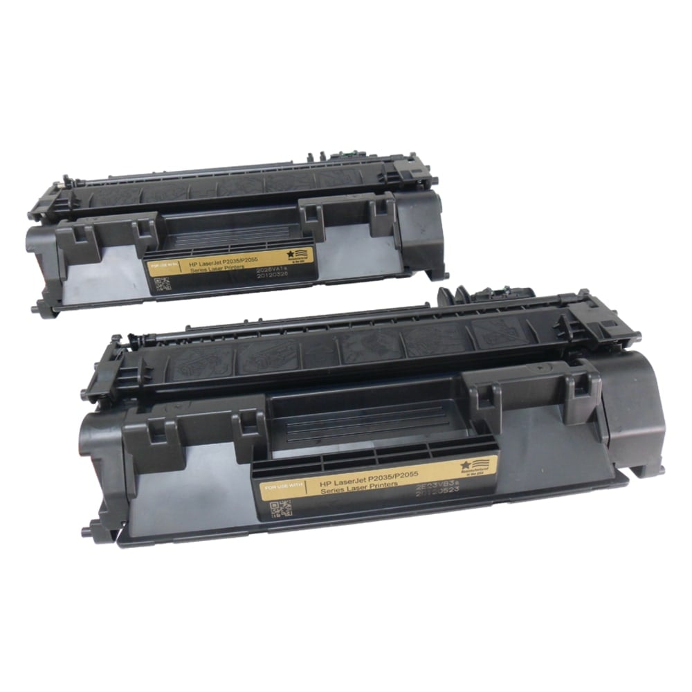 IPW Preserve Remanufactured Black Toner Cartridge Replacement For HP 05A, CE505D, Pack Of 2, 845-05D-ODP MPN:845-05D-ODP