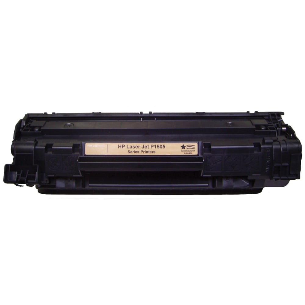 IPW Preserve Remanufactured Black Toner Cartridge Replacement For HP 36A, CB436A, 845-36A-ODP (Min Order Qty 2) MPN:845-36A-ODP