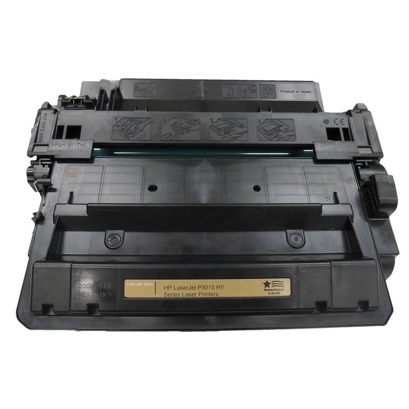 IPW Preserve Remanufactured Black High Yield Toner Cartridge Replacement For HP 55X, CE255X, 845-55X-ODP MPN:845-55X-ODP