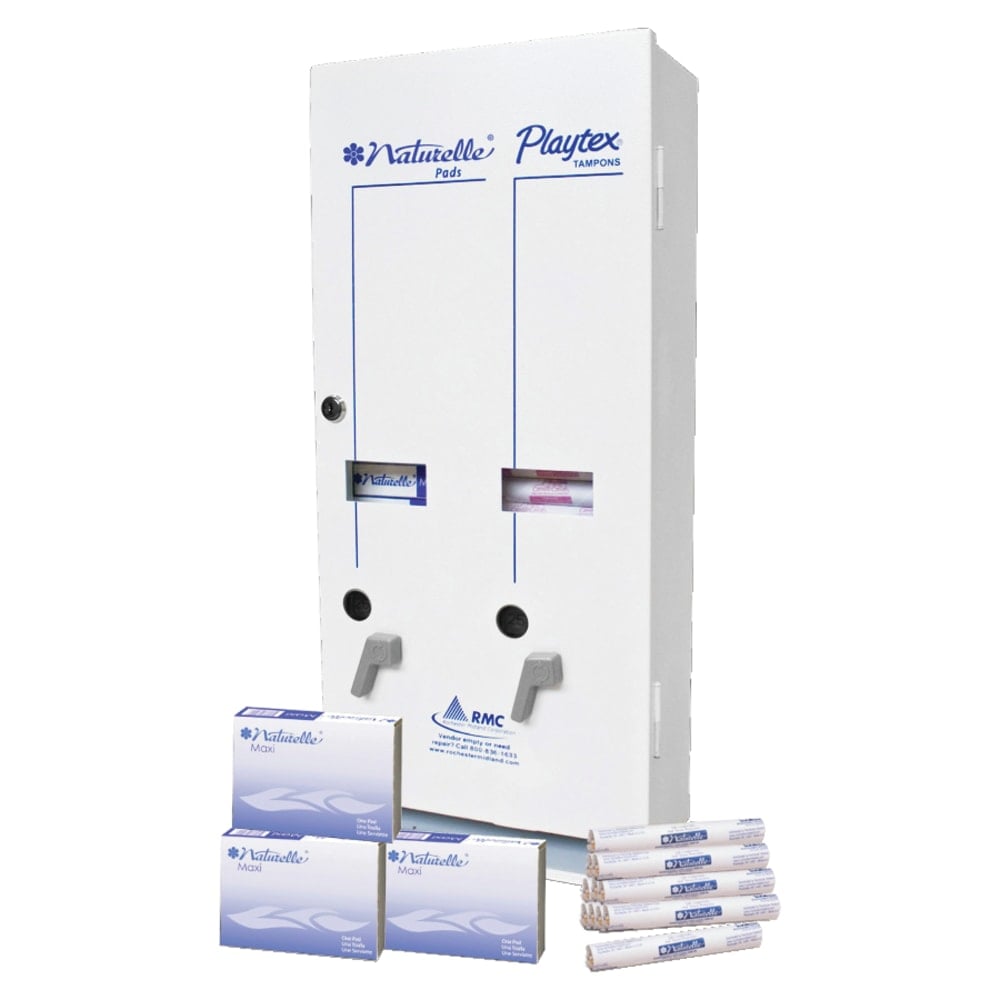 Rochester Midland Sanitary Napkin Dual Dispenser MPN:25160100